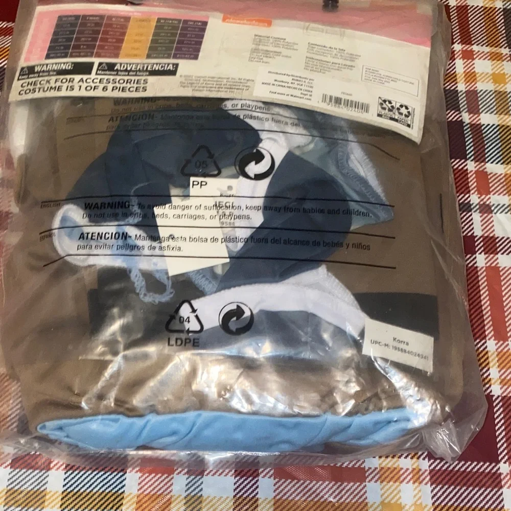 The Legend of Korra Kids Rubies Halloween Costume - Blue and Brown Anime Con